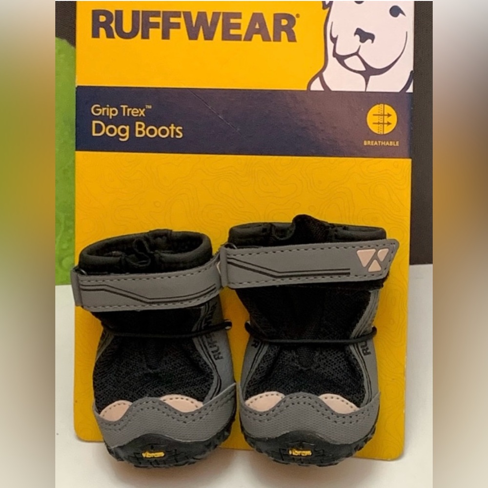 FOUR Ruffwear dog boots NEW grip trex